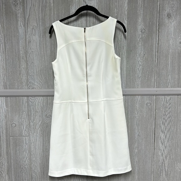 White Ann Taylor Sheath Dress Size 6 NWOT - Picture 3 of 6